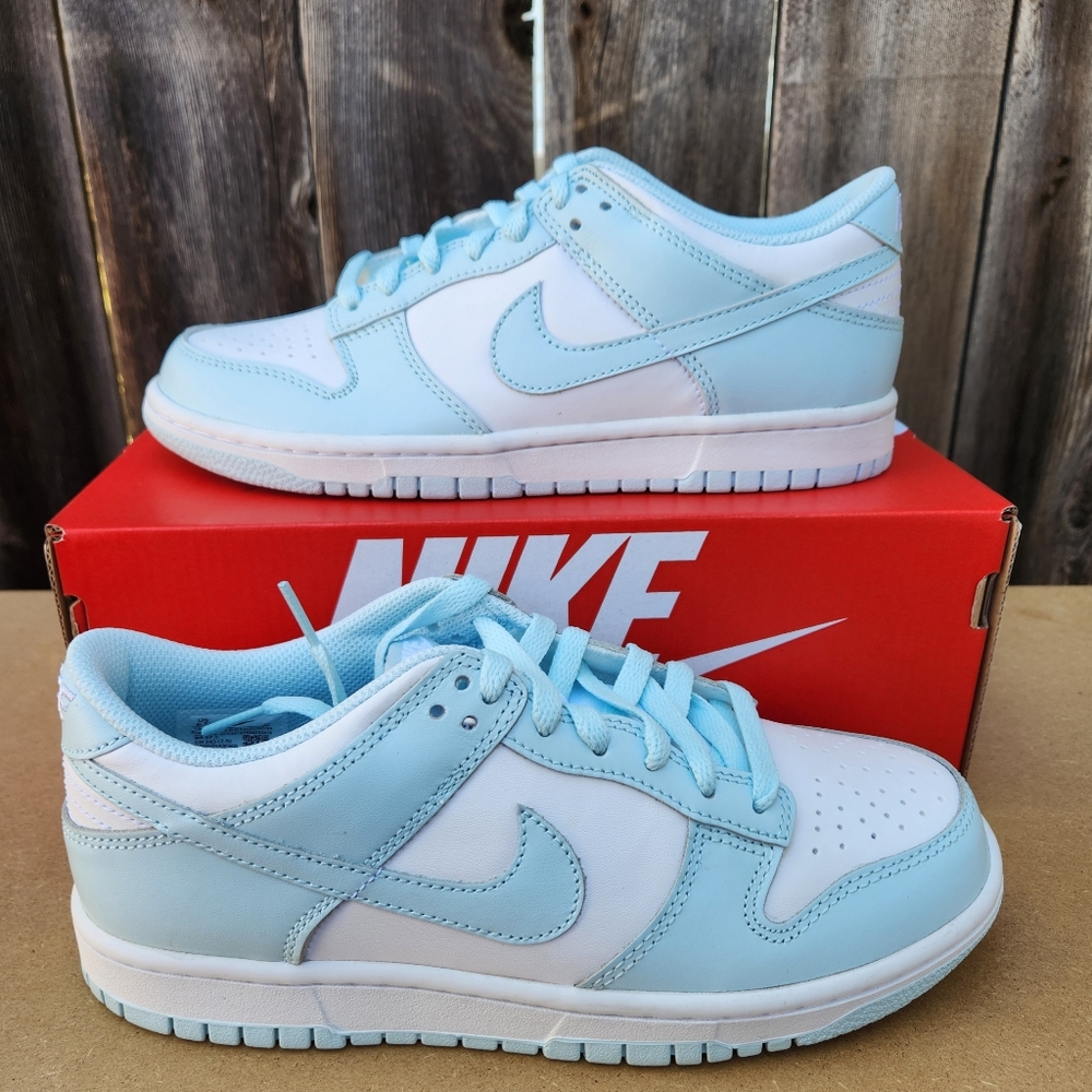 Nike Dunk Low 'GLACIER BLUE' GS-6.5Y Women's 8 - Picture 7 of 8